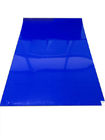 青いPEの使い捨て可能な粘着マットクリーンルームのドアの入口のためのPeelable 30の層の
