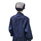 ANSI/ESD S20.20の標準に迎合的なジッパーの閉鎖のマンダリンつばESDのつなぎ服のスーツ
